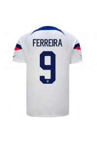 forente stater Jesus Ferreira #9 Fotballdrakt Hjemme Klær VM 2022 Korte ermer
